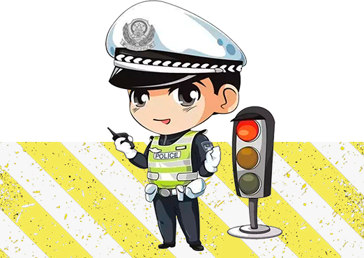 行业_汽车交通_单图内容_交警_警察_指挥_文章样式模板素材库_速排