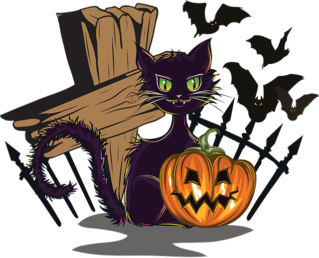 节日_万圣节_纯色内容_小图内容_蝙蝠_恶魔_文章样式模板素材库_速排